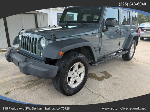 Used 2015 Jeep Wrangler Unlimited Sport w/ Quick Order Package 24S AWD/4WD image 1