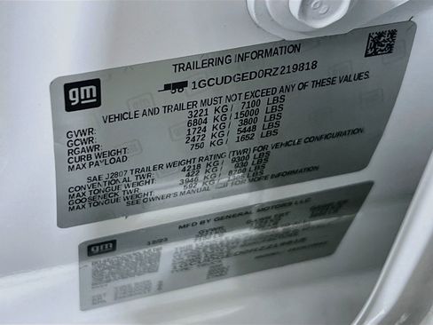 Used 2024 Chevrolet Silverado 1500 LTZ AWD/4WD image 31