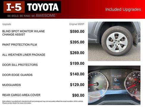 Used 2019 Toyota RAV4 LE w/ All Weather Liner Package image 5