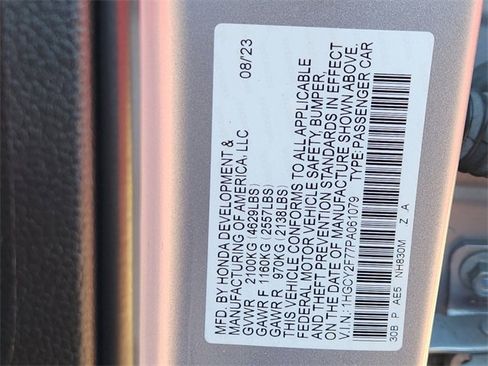 Certified 2023 Honda Accord Sport image 21