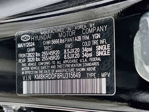 Certified 2024 Hyundai Ioniq 5 Limited AWD/4WD image 28