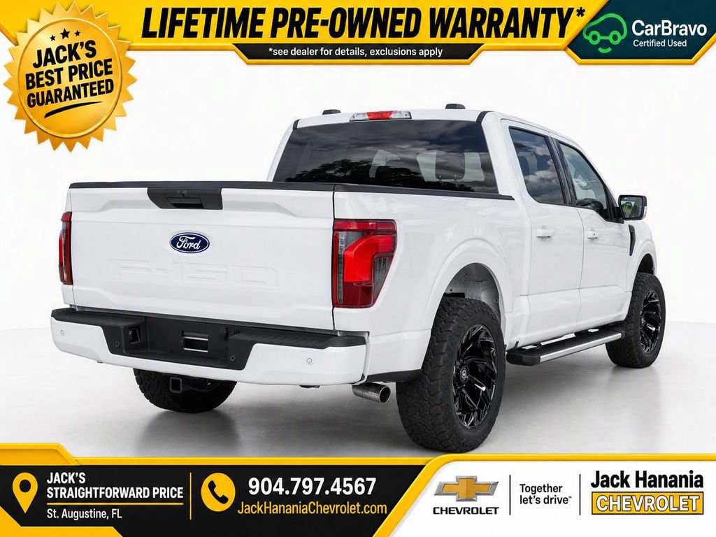 Used 2025 Ford F150 XLT w/ Equipment Group 301A Standard AWD/4WD image 4