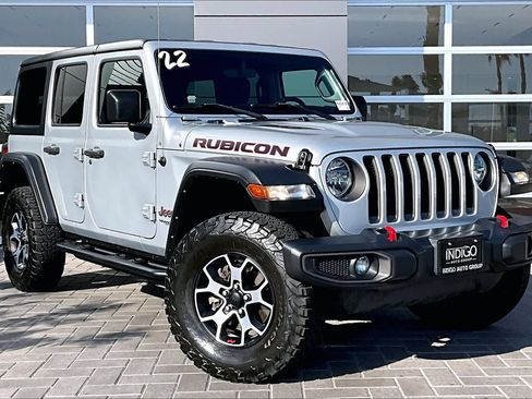 Used 2022 Jeep Wrangler Unlimited Rubicon AWD/4WD image 3