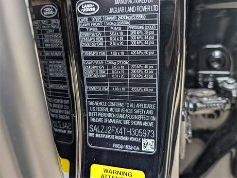 New 2026 Land Rover Range Rover Evoque S image 13