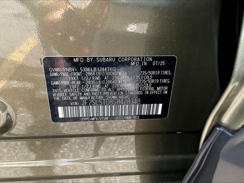 New 2025 Subaru Forester Touring image 12