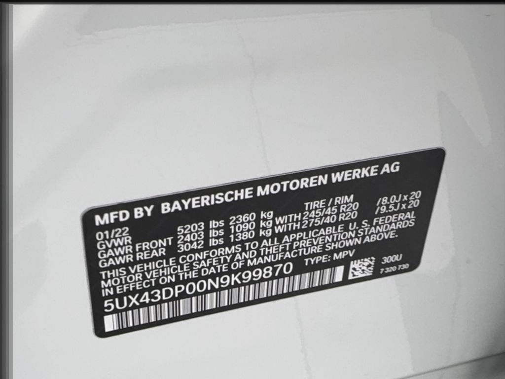 Used 2022 BMW X3 sDrive30i w/ M Sport Package 2 RWD image 59