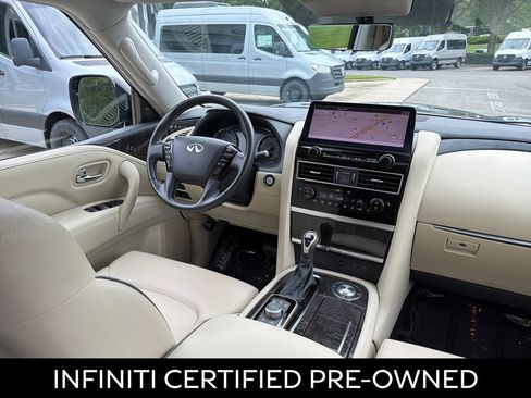 Certified 2022 INFINITI QX80 Luxe w/ All-Season Package RWD image 41
