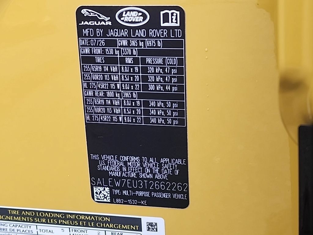 New 2026 Land Rover Defender 110 Trophy Edition AWD/4WD image 30