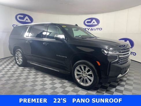 Used 2021 Chevrolet Suburban Premier w/ Premium Package image 1