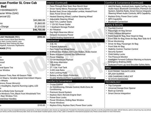 Used 2024 Nissan Frontier SL w/ Technology Package image 2