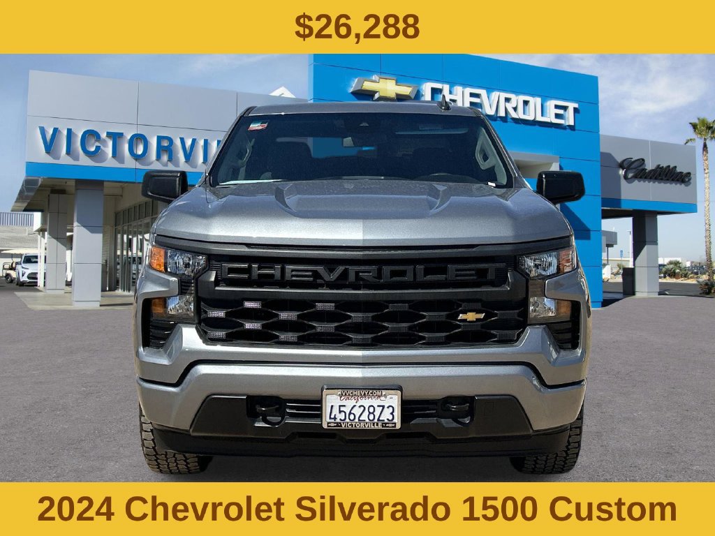 Used 2024 Chevrolet Silverado 1500 Custom RWD image 2