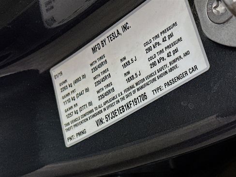 Used 2019 Tesla Model 3 Long Range image 12