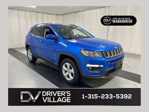 Used 2021 Jeep Compass Latitude w/ Sun and Sound Group AWD/4WD image 1
