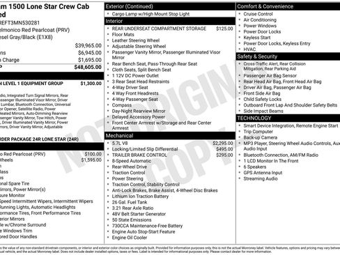 Used 2021 RAM 1500 Lone Star RWD image 29