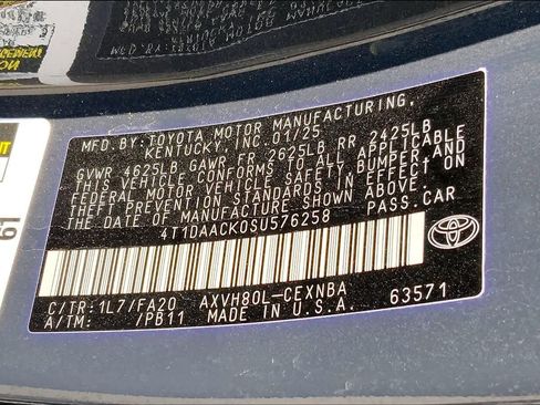 Used 2025 Toyota Camry LE FWD image 37