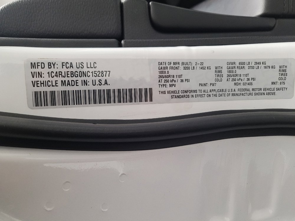 Used 2022 Jeep Grand Cherokee Limited RWD image 33