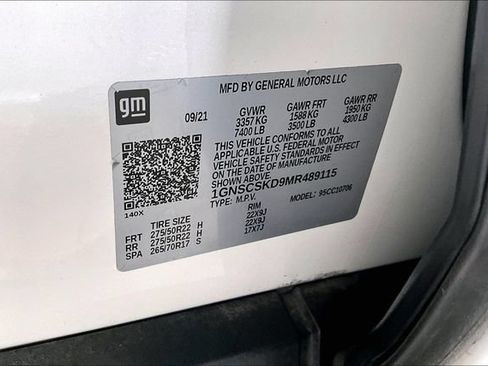Used 2021 Chevrolet Tahoe Premier RWD image 16