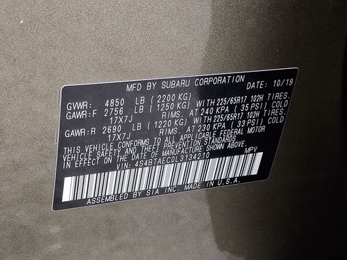 Used 2020 Subaru Outback Premium AWD/4WD image 27