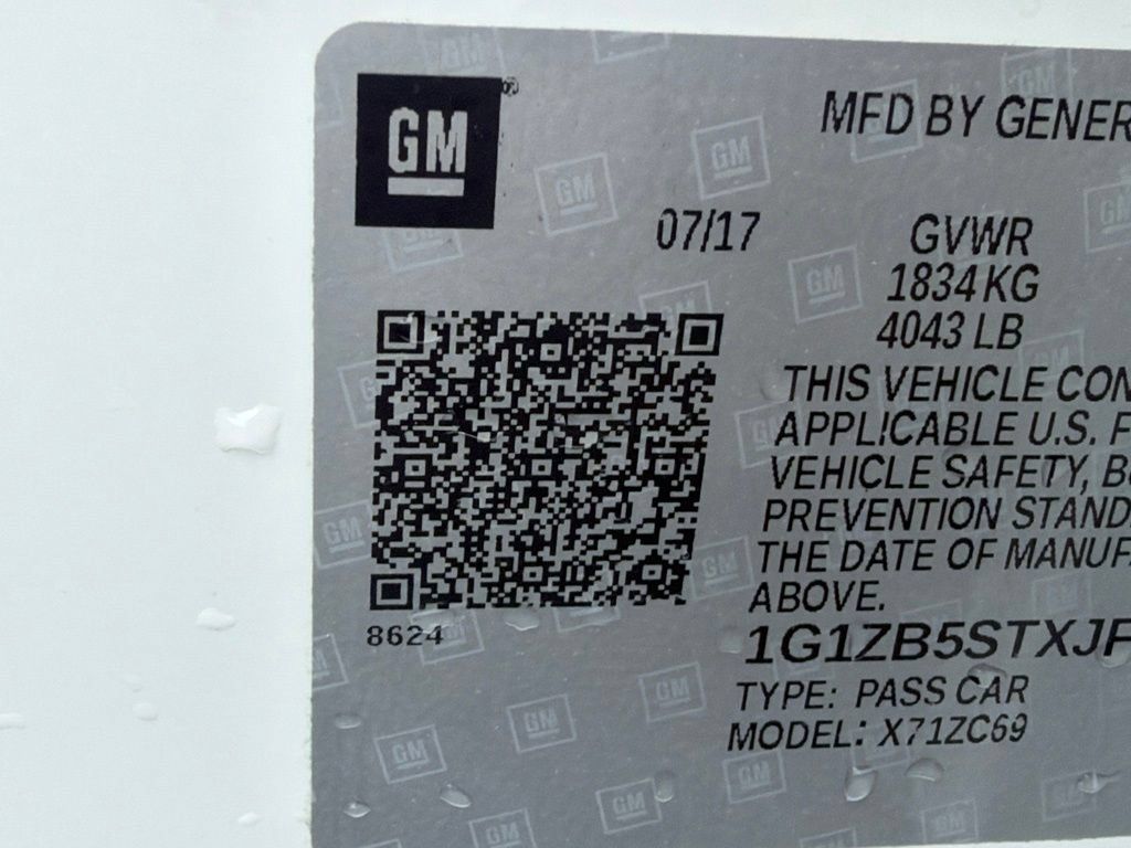 Certified 2018 Chevrolet Malibu LS FWD image 24