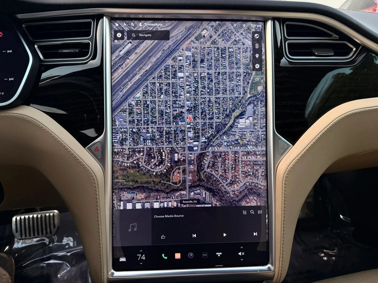 Used 2016 Tesla Model S 75D AWD/4WD image 19
