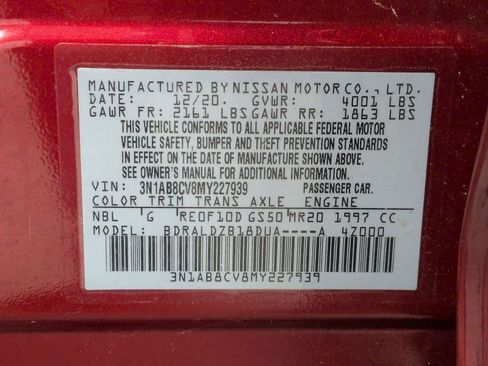 Used 2021 Nissan Sentra SV image 37