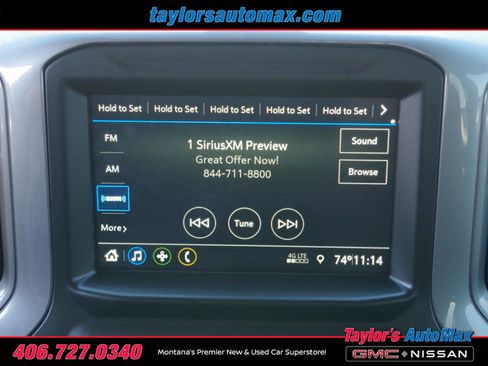 Used 2019 Chevrolet Silverado 1500 Custom w/ Custom Value Package AWD/4WD image 9