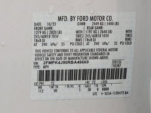 Used 2024 Ford Edge SEL image 33