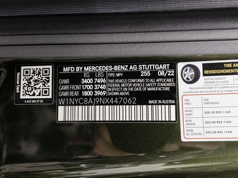 Used 2022 Mercedes-Benz G 63 AMG Squared image 38