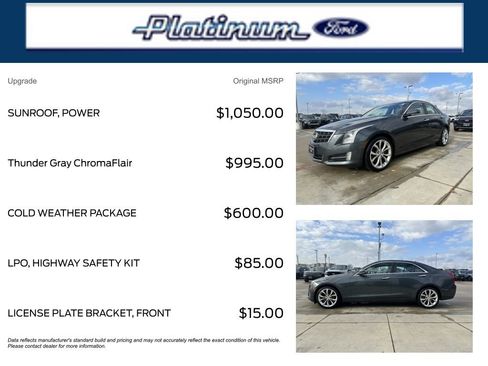 Used 2013 Cadillac ATS Premium w/ Cold Weather Package image 11