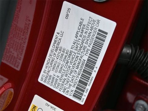 New 2025 Honda Accord SE image 20