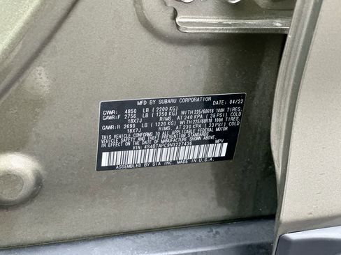 Certified 2022 Subaru Outback Touring w/ Popular Package #2 image 40