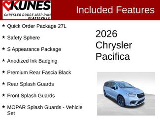 New 2026 Chrysler Pacifica Select w/ S Appearance Package video 2