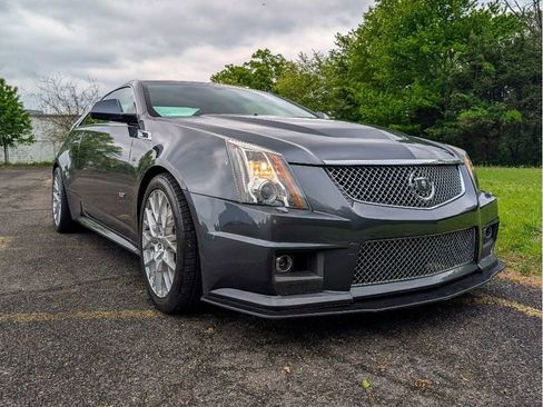 Used 2013 Cadillac CTS V w/ Wood Trim Package RWD image 3