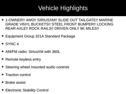 Used 2024 Ford Bronco Black Diamond AWD/4WD image 14