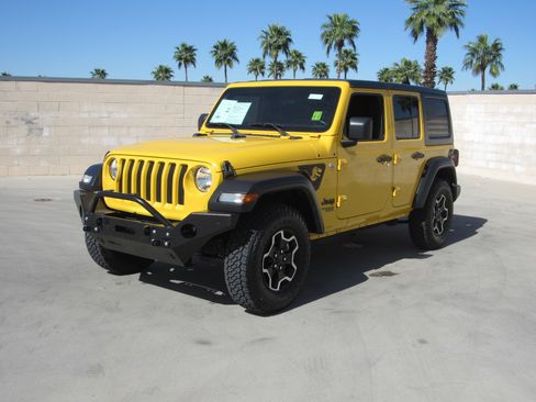 Used 2021 Jeep Wrangler Unlimited Sport image 1