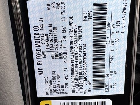 Used 2023 Ford Bronco Sport Outer Banks w/ Tech Package image 45