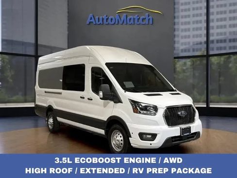 Used 2025 Ford Transit 350 148 High Roof Extended AWD w/ RV Prep Package image 1