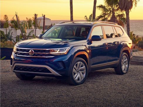 Used 2021 Volkswagen Atlas SEL Premium AWD/4WD image 1