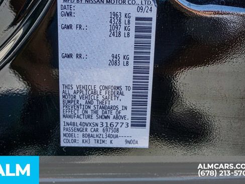 Used 2025 Nissan Altima 2.5 SV FWD image 53