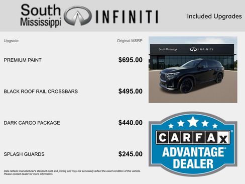 New 2026 INFINITI QX60 Sport w/ Dark Cargo Package AWD/4WD image 5