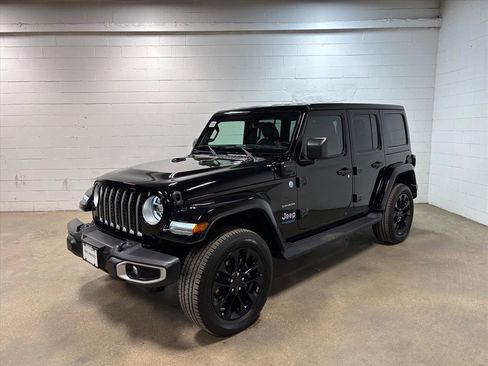 Used 2021 Jeep Wrangler Unlimited Sahara w/ Cold Weather Group image 1