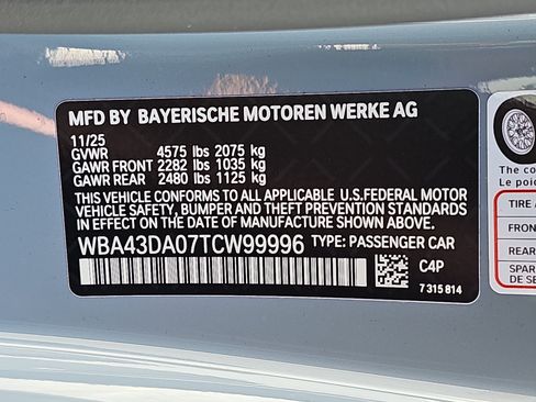 New 2026 BMW 430i Coupe w/ M Sport Package RWD image 36