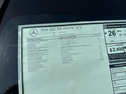 New 2026 Mercedes-Benz GLC 300 4MATIC image 10