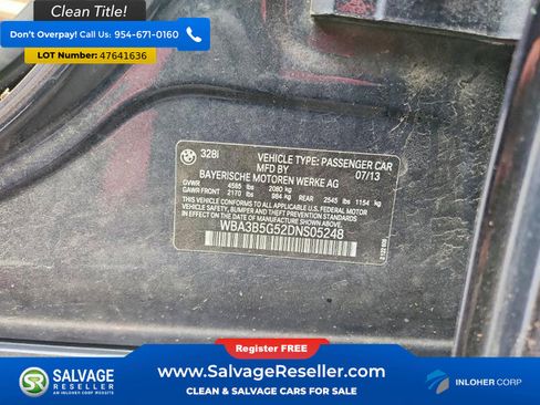 Used 2013 BMW 328i xDrive Sedan image 16