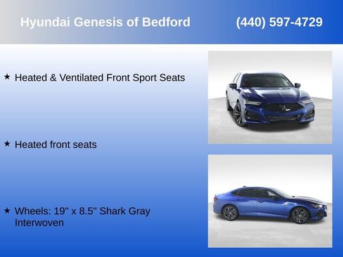 Used 2023 Acura TLX w/ A-SPEC Pkg FWD image 14