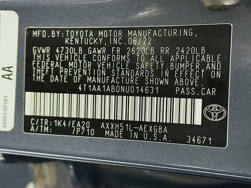 Used 2022 Toyota Avalon XLE w/ Moonroof Package image 12