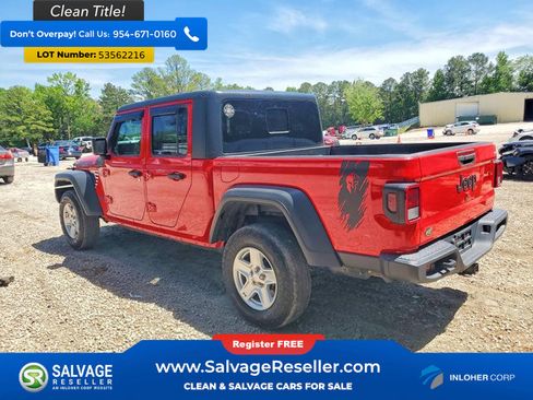 Used 2020 Jeep Gladiator Sport w/ Quick Order Package 24S AWD/4WD image 3