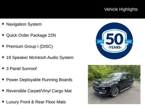 Used 2022 Jeep Wagoneer Series III w/ Premium Group I AWD/4WD image 5