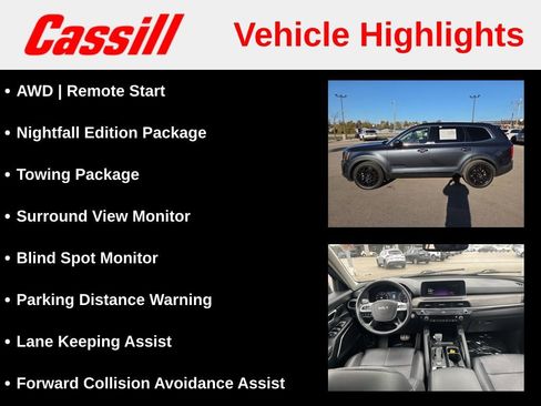 Used 2022 Kia Telluride SX w/ Nightfall Edition Package image 7