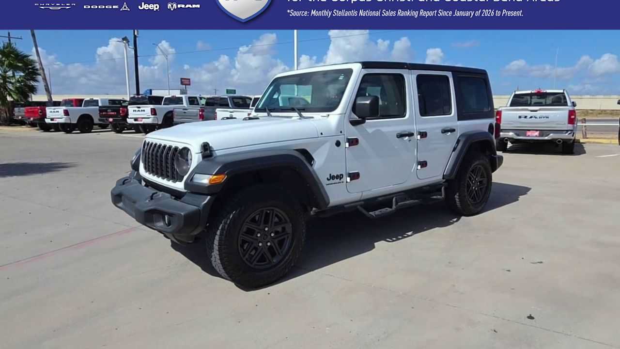 Used 2024 Jeep Wrangler Unlimited Sport AWD/4WD image 4